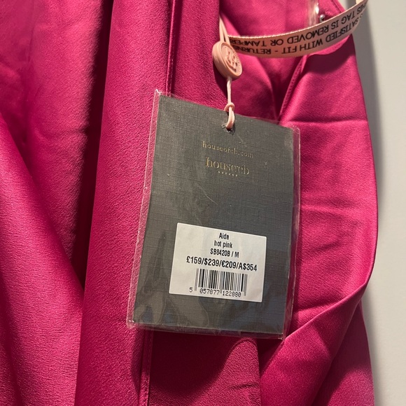 House of CB Pink Aida Hot Pink Mini Dress - Picture 2 of 4